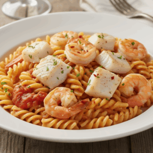 Pasta met vis